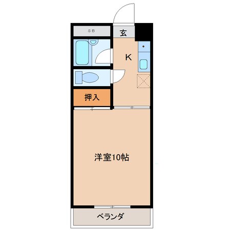 サンハイツの物件間取画像